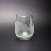 "Nashville, Tennessee Skyline Stemless Wine Glass" - Drinkware in clear by stephanie miller 1