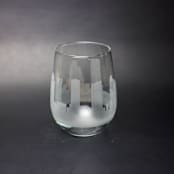 "Houston, Texas Skyline Stemless Wine Glass" - Drinkware in clear by stephanie miller 1