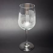 "Nashville, Tennessee Skyline Wine Glass" - Drinkware in clear by stephanie miller 1