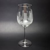 "Houston, Texas Skyline Wine Glass" - Drinkware in clear by stephanie miller 1