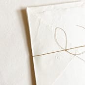 "Fine Paper Twine Small Bobbin - Natural" - Ribbons in brown by Jenny Sanders