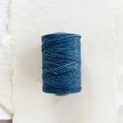 "Denim Waxed Linen Twine, 2-Ply" - Ribbons in blue by Jenny Sanders