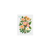 "60 Cent Pink Garden Botanical Postage Stamps // Set of 5 // UNUSED vintage postage" - Postage Stamps in pink by Flourish Fine Writing