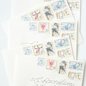 "20 Cent Preserving Wetlands Postage Stamps // Set of 10 // UNUSED Vintage stamps" - Postage Stamps in blue by Flourish Fine Writing