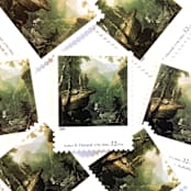 "Asher B. Durand's "Kindred Spirits" Postage Stamps | Four Centuries of American Art Series | Vintage Unused USPS Postage 32c | Pack of 10" - Postage Stamps in green by Jennifer Kramer
