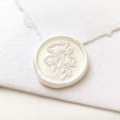 "Anemones- Customizable Color- Set of 25 Hand-crafted Wax Seals" - Wax Seals in multicolor by Inkspiringletters