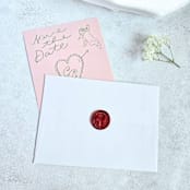 "Bows and Ruffles- Customizable Color- Set of 25  Hand- crafted Wax Seals" - Wax Seals in multicolor by Inkspiringletters