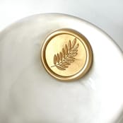 "Sword Fern Wax Seal, Pack of 10, Customizable Color" - Wax Seals in multicolorassorted-colors by Abby Choi