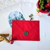 "Santa's Reindeer- Customizable Color- Set of 25 Hand-crafted Wax Seals" - Wax Seals in multicolor by Inkspiringletters