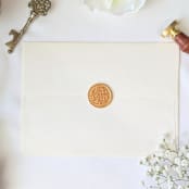 "Pop the Champagne- Customizable Color- Set of 25 Hand-crafted Wax Seals" - Wax Seals in multicolor by Inkspiringletters