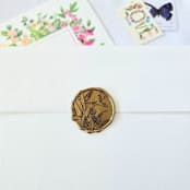 "Taking Flight- Customizable Color- Set of 25 Hand-crafted Wax Seals" - Wax Seals in multicolor by Inkspiringletters