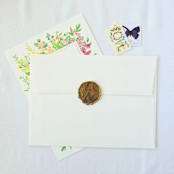 "Taking Flight- Customizable Color- Set of 25 Hand-crafted Wax Seals" - Wax Seals in multicolor by Inkspiringletters