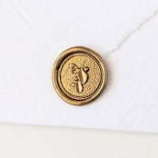 "Under the Mistletoe- Customizable Color- Set of 25 Hand-crafted Wax Seals" - Wax Seals in multicolor by Inkspiringletters