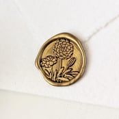"Marigold- Customizable Color- Set of 25 Hand-crafted Wax Seals" - Wax Seals in multicolor by Inkspiringletters