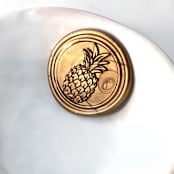 "Pineapple Wax Seals Pack of 10, Customizable Color" - Wax Seals in multicolorassorted-colors by Abby Choi