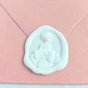 "My Sweet Girl  - Customizable Color- Set of 25  Hand-crafted Wax Seals" - Wax Seals in multicolor by Inkspiringletters