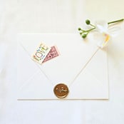 "Welcome- Customizable Color- Set of 25 Hand-crafted Wax Seals" - Wax Seals in multicolor by Inkspiringletters