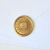 "Empire State- Customizable Color- Set of 25 Hand-crafted Wax Seals" - Wax Seals in multicolor by Inkspiringletters