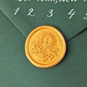 "Advent Candle- Customizable- Set of 25 Hand-crafted Wax Seals" - Wax Seals in multicolor by Inkspiringletters