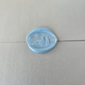 "Arctic Winter- Customizable Color- Set of 25  Hand-crafted Wax Seals" - Wax Seals in multicolor by Inkspiringletters