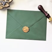 "Cozy Cabin- Customizable Color- Set of 25 Hand-crafted Wax Seals" - Wax Seals in multicolor by Inkspiringletters