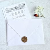 "Thistle- Customizable Color- Set of 25  Hand- crafted Wax Seals" - Wax Seals in multicolor by Inkspiringletters