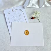 "Calanthe- Customizable Color- Set of 25  Hand- crafted Wax Seals" - Wax Seals in multicolor by Inkspiringletters