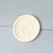 "Framed Orchid- Customizable Color- Set of 25  Hand-crafted Wax Seals" - Wax Seals in multicolor by Inkspiringletters