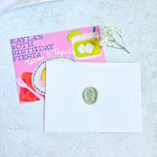 "Spicy Margarita- Customizable Color- Set of 25Hand-crafted Wax Seals" - Wax Seals in multicolor by Inkspiringletters