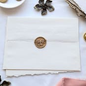 "Lemon Branch- Customizable Color- Set of 25 Hand-crafted Wax Seals" - Wax Seals in multicolor by Inkspiringletters