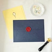 "Whimsy Roses- Customizable Color- Set of 25 Hand-crafted Wax Seals" - Wax Seals in multicolor by Inkspiringletters