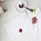 "Bella Rosa Wax Seal Stamp 25mm" - Wax Seals in multicolor by Inkspiringletters