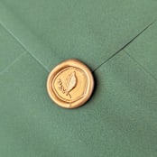 "Mini Sage- Customizable  Color- Set of 25 Hand-crafted Wax Seals" - Wax Seals in multicolor by Inkspiringletters