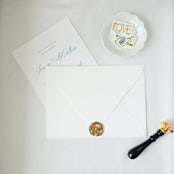 "Vintage Rose- Customizable Color- Set of 25  Hand-crafted Wax Seals" - Wax Seals in multicolor by Inkspiringletters