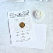 "Husky- Customizable Color- Set of 25 Hand-crafted  Wax Seals" - Wax Seals in multicolor by Inkspiringletters