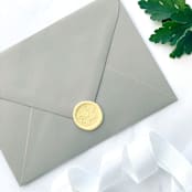 "Daffodil Wax Seal in Lemonade Pack of 10" - Wax Seals in yellow by Abby Choi