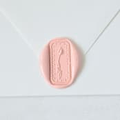"Sugar Love Tulip- Customizable Color- Set of 25 Hand-crafted Wax Seals" - Wax Seals in multicolor by Inkspiringletters