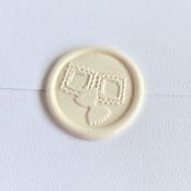 "Pasta- Customizable Color- Set of 25  Hand- crafted Wax Seals" - Wax Seals in multicolor by Inkspiringletters