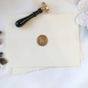 "Forest Reindeer- Customizable Color- Set of 25  Hand-crafted Wax Seals" - Wax Seals in multicolor by Inkspiringletters