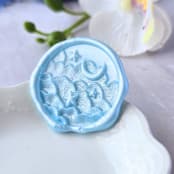 "Nighty Night- Customizable Color- Set of 25  Hand-crafted Wax Seals" - Wax Seals in multicolor by Inkspiringletters