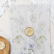 "Custom Poppy Wax Seals | Set of 50" - Wax Seals in multicolorassorted-colors by Clove and Cedar Design