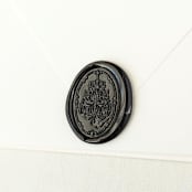 "Glass Chandelier- Customizable Color- Set of 25Hand-crafted Wax Seals" - Wax Seals in multicolor by Inkspiringletters