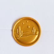 "Arizona Night Sky- Customizable Color- Set of 25 Hand-crafted Wax Seals" - Wax Seals in multicolor by Inkspiringletters