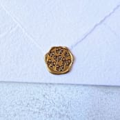 "Bow Frenzy- Customizable Color- Set of 25  Hand-crafted Wax Seals" - Wax Seals in multicolor by Inkspiringletters