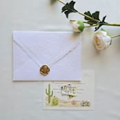 "Barrel Cactus - Customizable Color- Set of 25  Hand-crafted Wax Seals" - Wax Seals in multicolor by Inkspiringletters