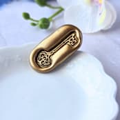 "Skeleton Key- Customizable Color- Set of 25  Hand-crafted Wax Seals" - Wax Seals in multicolor by Inkspiringletters