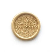 "At Last Wax Seal in Prosecco Pack of 10" - Wax Seals in gold by Abby Choi