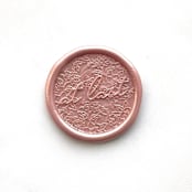 "At Last Wax Seal in Blush Pack of 10" - Wax Seals in pink by Abby Choi