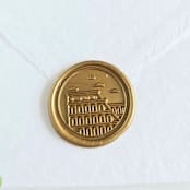 "Colosseum- Customizable Color- Set of 25  Hand-crafted Wax Seals" - Wax Seals in multicolor by Inkspiringletters
