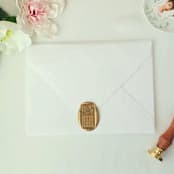 "Cathedral Door- Customizable Color- Set of 25 Hand-crafted Wax Seals" - Wax Seals in multicolor by Inkspiringletters